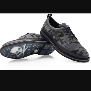 GFORE Camo Knit Tuxedo Gallivanter Golf Shoes